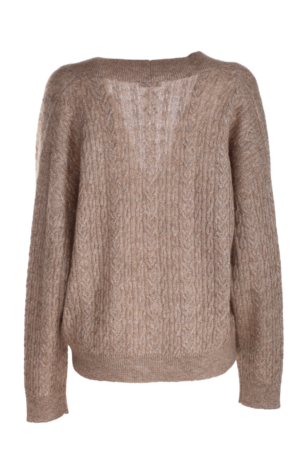 shop BRUNELLO CUCINELLI Saldi Cardigan: Brunello Cucinelli cardigan in mohair Sparkling a treccia.
Scollo ampio.
Maniche lunghe.
Apertura con bottoni.
Decorazioni in monile Nickel-free.
Polsini e fondo in maglia a coste.
Vestibilità regolare.
Composizione: 42% Mohair 38% Poliammide 12% Lana 8% Fibra Metallica.
Fabbricato in Italia.. MBG747316-C1540 number 6930016